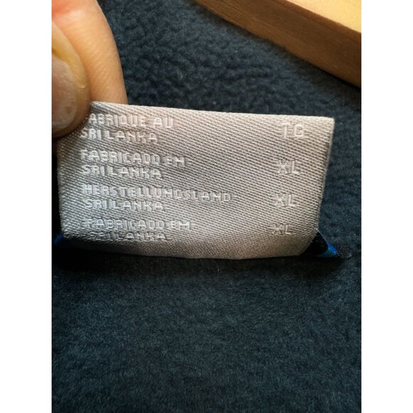 Columbia Mountain Full Zip Fleece Jacket Mens XL Two-Tone Blue Outdoors Camping - Picture 3 of 11